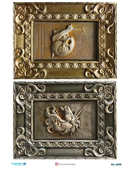 6220 Diamond Pirinç Dekopaj Kağıdı 30x42cm