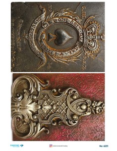 6231 Diamond Pirinç Dekopaj Kağıdı 30x42cm