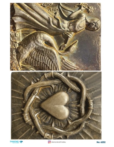 6252 Diamond Pirinç Dekopaj Kağıdı 30x42cm