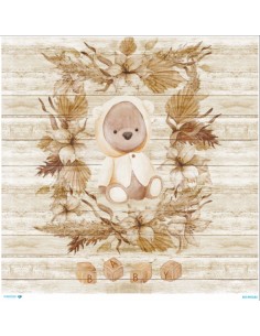 M5482 Diamond Metrelik Büyük Boy Pirinç Dekopaj Kağıdı 90x90cm