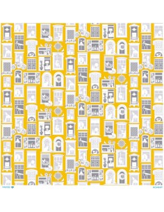 M5497 Diamond Metrelik Büyük Boy Pirinç Dekopaj Kağıdı 90x90cm