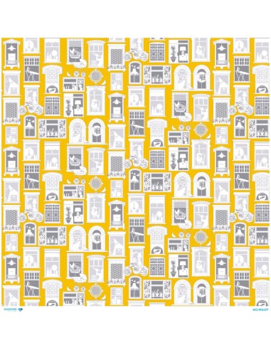 M5497 Diamond Metrelik Büyük Boy Pirinç Dekopaj Kağıdı 90x90cm