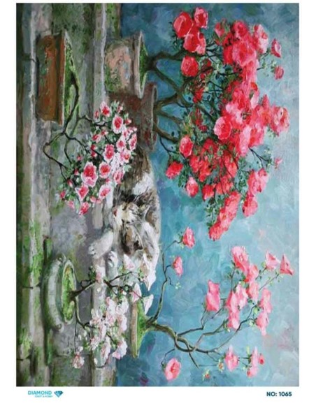 1065 Diamond Pirinç Dekopaj Kağıdı 30x42cm