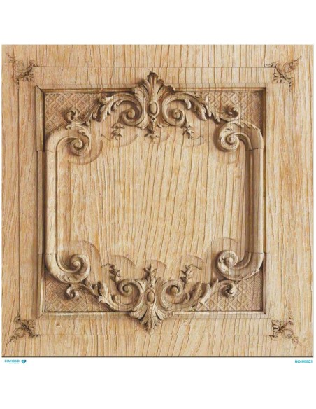 M5521 Diamond Metrelik Büyük Boy Pirinç Dekopaj Kağıdı 90x90cm