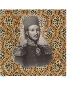 M5535 Diamond Metrelik Büyük Boy Pirinç Dekopaj Kağıdı 90x90cm