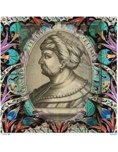 M5536 Diamond Metrelik Büyük Boy Pirinç Dekopaj Kağıdı 90x90cm