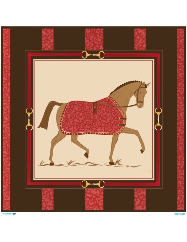 M5539 Diamond Metrelik Büyük Boy Pirinç Dekopaj Kağıdı 90x90cm