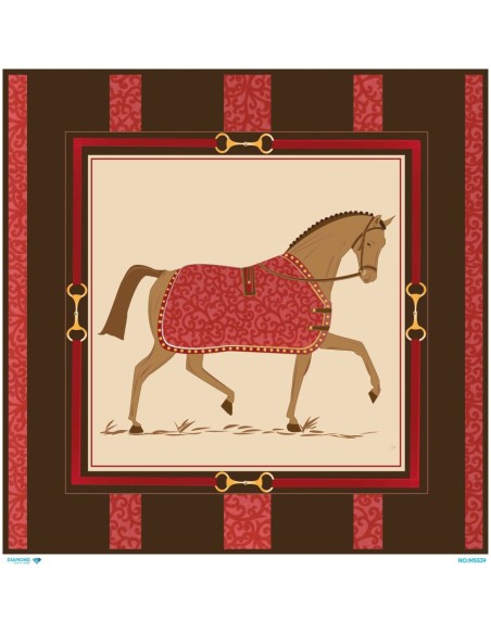 M5539 Diamond Metrelik Büyük Boy Pirinç Dekopaj Kağıdı 90x90cm
