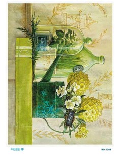 1068 Diamond Pirinç Dekopaj Kağıdı 30x42cm