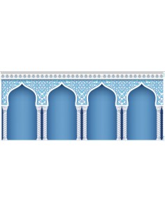 M5572 Diamond Metrelik Büyük Boy Pirinç Dekopaj Kağıdı 90x210cm