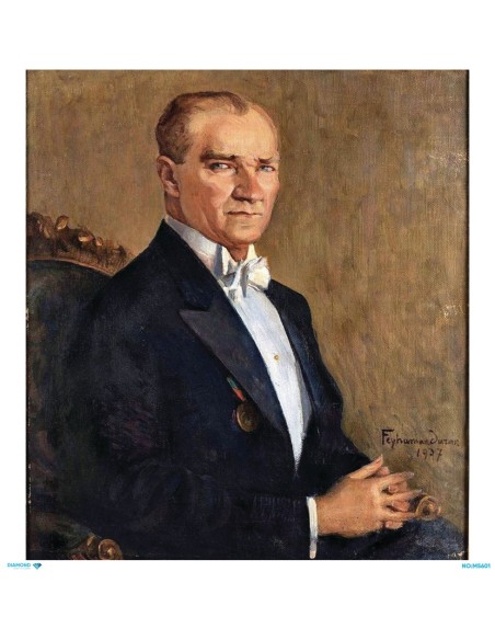 M5601 Diamond Metrelik Büyük Boy Pirinç Dekopaj Kağıdı 90x90cm