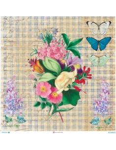 M5613 Diamond Metrelik Büyük Boy Pirinç Dekopaj Kağıdı 90x90cm