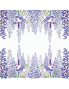M5652 Metrelik Büyük Boy Diamond Pirinç Dekopaj Kağıdı 90x90cm
