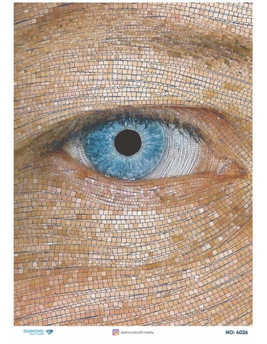 4026 Diamond Pirinç Dekopaj Kağıdı 30x42cm