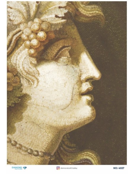 4027 Diamond Pirinç Dekopaj Kağıdı 30x42cm