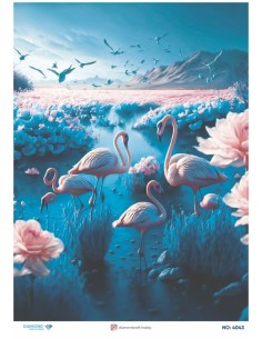 4043 Diamond Pirinç Dekopaj Kağıdı 30x42cm