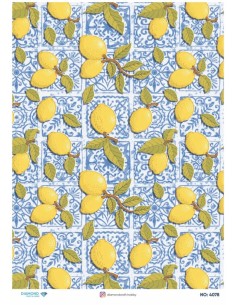 4078 Diamond Pirinç Dekopaj Kağıdı 30x42cm
