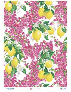 4083 Diamond Pirinç Dekopaj Kağıdı 30x42cm