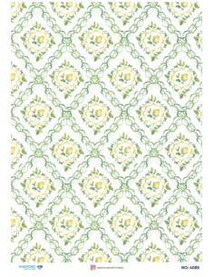 4085 Diamond Pirinç Dekopaj Kağıdı 30x42cm