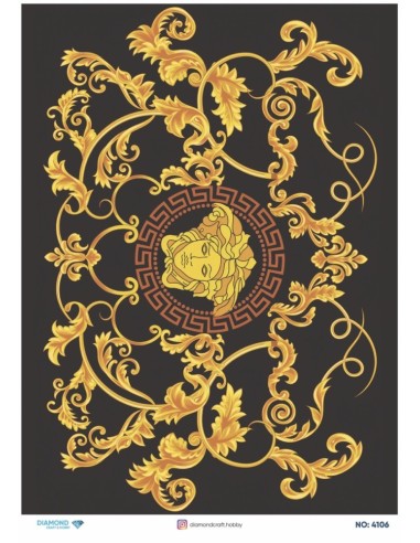 4106 Diamond Pirinç Dekopaj Kağıdı 30x42cm