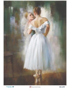 4119 Diamond Pirinç Dekopaj Kağıdı 30x42cm