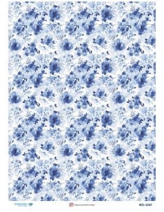 4147 Diamond Pirinç Dekopaj Kağıdı 30x42cm