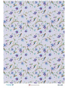 4151 Diamond Pirinç Dekopaj Kağıdı 30x42cm