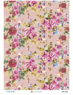 4149 Diamond Pirinç Dekopaj Kağıdı 30x42cm
