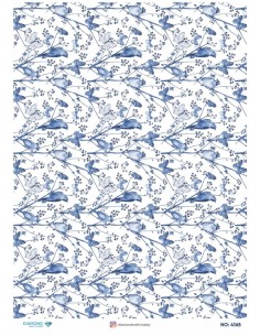 4165 Diamond Pirinç Dekopaj Kağıdı 30x42cm