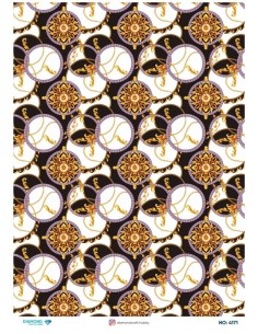 4171 Diamond Pirinç Dekopaj Kağıdı 30x42cm
