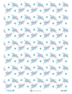 4178 Diamond Pirinç Dekopaj Kağıdı 30x42cm