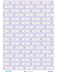 4181 Diamond Pirinç Dekopaj Kağıdı 30x42cm
