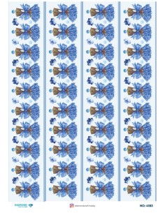 4183 Diamond Pirinç Dekopaj Kağıdı 30x42cm