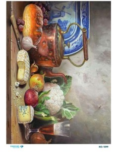 1099 Diamond Pirinç Dekopaj Kağıdı 30x42cm