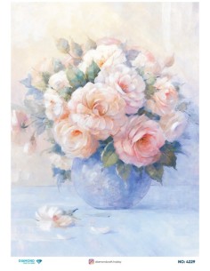 4229 Diamond Pirinç Dekopaj Kağıdı 30x42cm