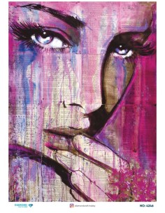 4246 Diamond Pirinç Dekopaj Kağıdı 30x42cm