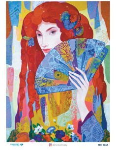 4248 Diamond Pirinç Dekopaj Kağıdı 30x42cm
