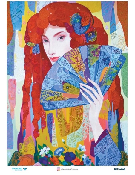 4248 Diamond Pirinç Dekopaj Kağıdı 30x42cm