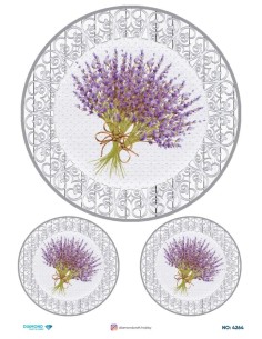 4264 Diamond Pirinç Dekopaj Kağıdı 30x42cm