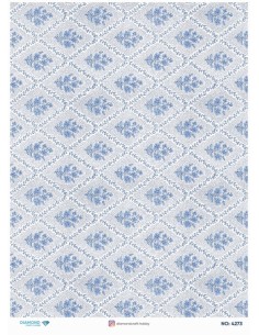 4273 Diamond Pirinç Dekopaj Kağıdı 30x42cm