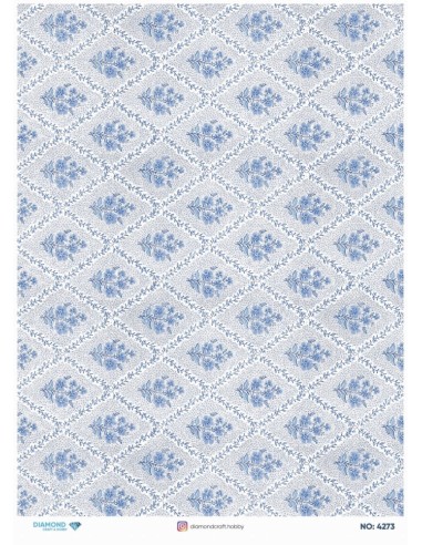 4273 Diamond Pirinç Dekopaj Kağıdı 30x42cm