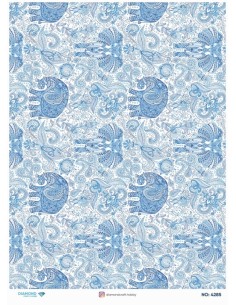 4285 Diamond Pirinç Dekopaj Kağıdı 30x42cm