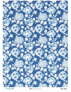 4303 Diamond Pirinç Dekopaj Kağıdı 30x42cm