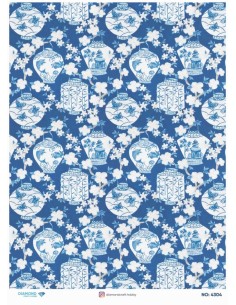 4304 Diamond Pirinç Dekopaj Kağıdı 30x42cm