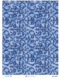 4309 Diamond Pirinç Dekopaj Kağıdı 30x42cm