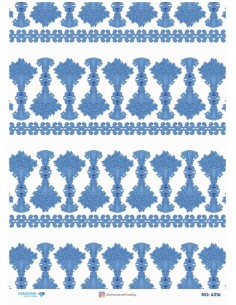 4316 Diamond Pirinç Dekopaj Kağıdı 30x42cm