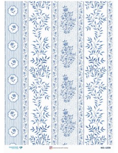 4335 Diamond Pirinç Dekopaj Kağıdı 30x42cm
