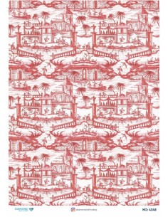4348 Diamond Pirinç Dekopaj Kağıdı 30x42cm