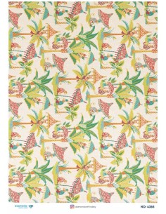 4365 Diamond Pirinç Dekopaj Kağıdı 30x42cm