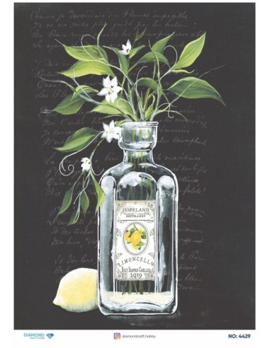 4429 Diamond Pirinç Dekopaj Kağıdı 30x42cm